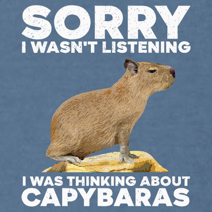 Best Capybara Design For Pet Rodent Capybara Garment-Dyed Sweatshirt