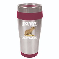 Best Capybara Design For Pet Rodent Capybara 16oz Travel Tumbler