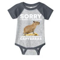 Best Capybara Design For Pet Rodent Capybara Infant Baby Jersey Bodysuit