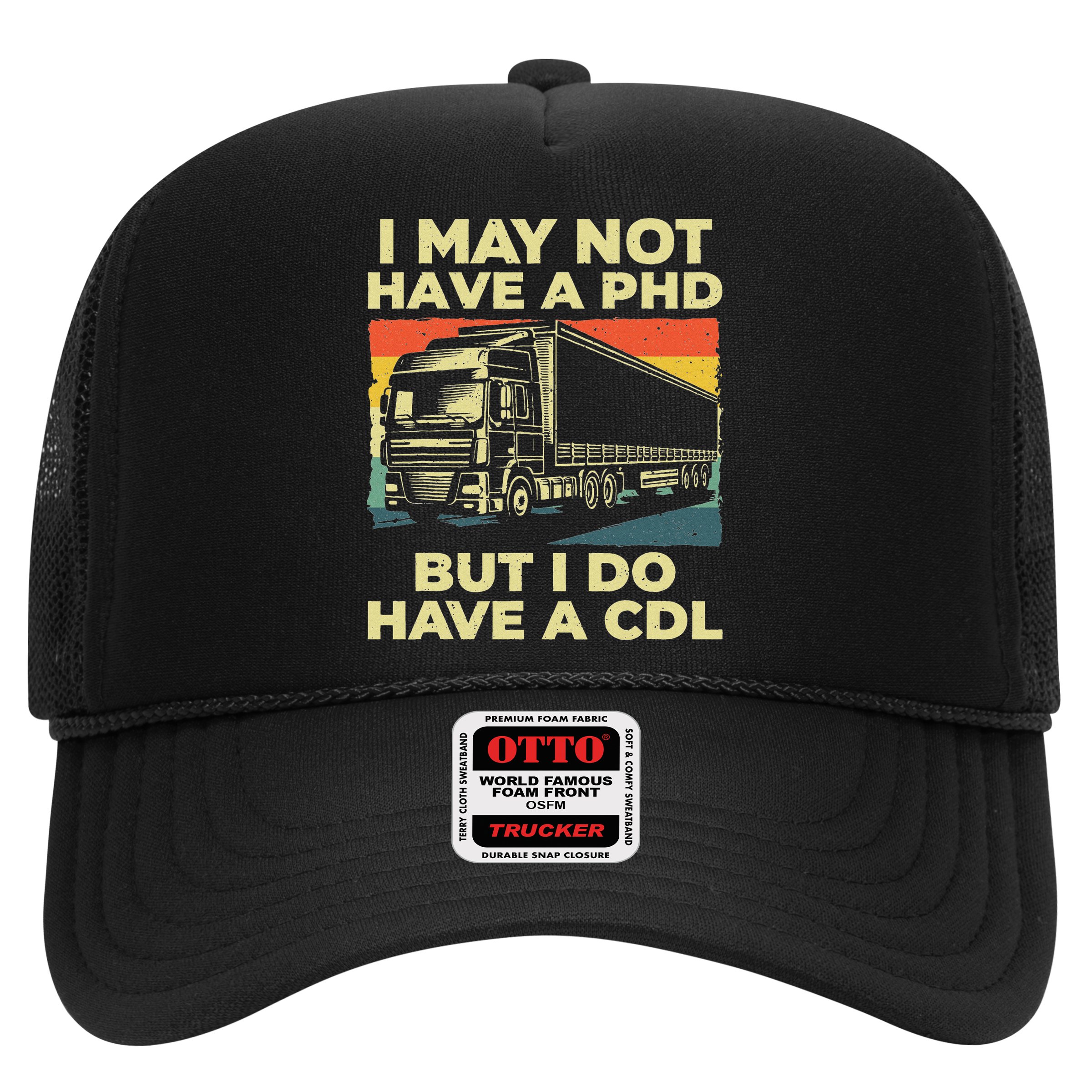 Best Cdl Driver Art Trucker Cdl Truck Driver Hat