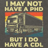 Best Cdl Driver Art Trucker Cdl Truck Driver Cotton Canvas Backpack