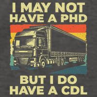Best Cdl Driver Art Trucker Cdl Truck Driver Vector Backpack