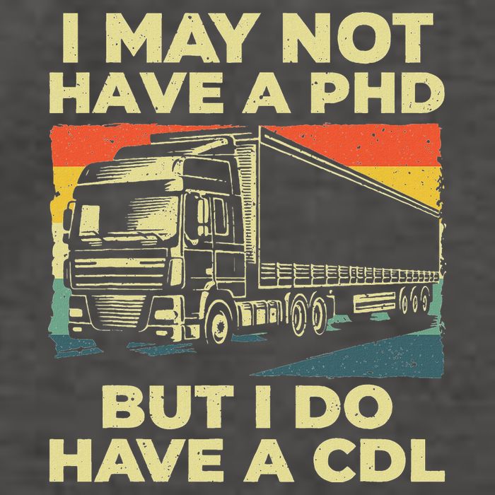Best Cdl Driver Art Trucker Cdl Truck Driver Vector Backpack