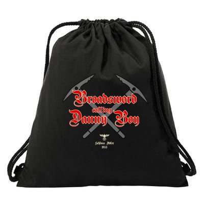 Broadsword Calling Danny Boy Drawstring Bag