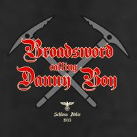 Broadsword Calling Danny Boy Golf Towel