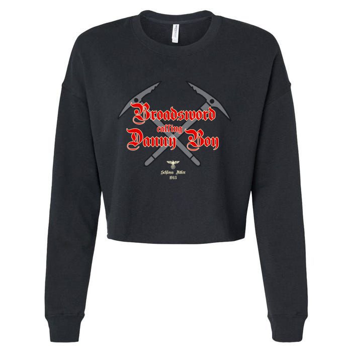 Broadsword Calling Danny Boy Cropped Pullover Crew