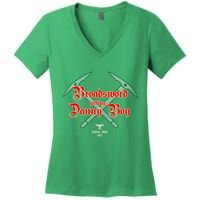 Broadsword Calling Danny Boy Women's V-Neck T-Shirt