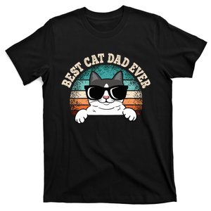 Best Cat Dad Ever Cat Lover Cat Owner T-Shirt