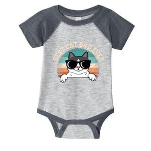 Best Cat Dad Ever Cat Lover Cat Owner Infant Baby Jersey Bodysuit