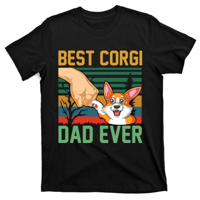 Best Corgi Dad Ever T-Shirt