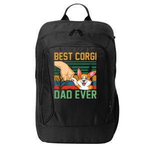 Best Corgi Dad Ever City Backpack