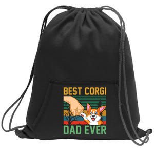 Best Corgi Dad Ever Sweatshirt Cinch Pack Bag