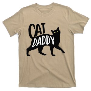 Best Cat Dad Fathers Day Kitty Lover Daddy Papa Christmas T-Shirt