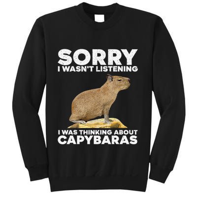 Best Capybara Design For Pet Rodent Capybara Sweatshirt