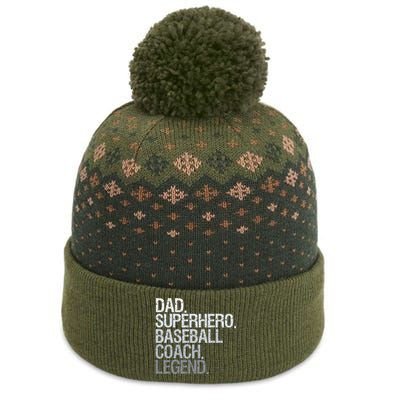 Baseball coach dad The Baniff Cuffed Pom Beanie