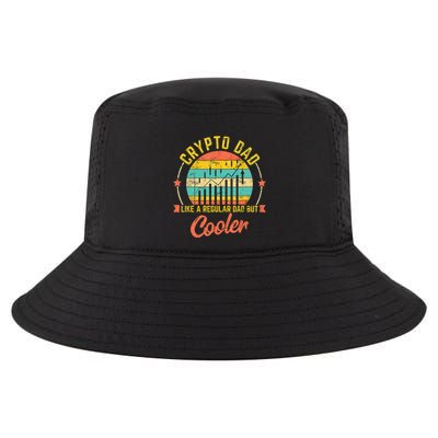 Bitcoin Crypto Dad Shirt | Like A Regular Dad Cool Comfort Performance Bucket Hat