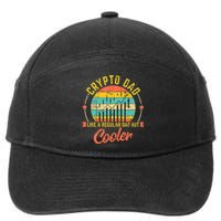 Bitcoin Crypto Dad Shirt | Like A Regular Dad 7-Panel Snapback Hat