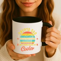 Bitcoin Crypto Dad Shirt | Like A Regular Dad Mug