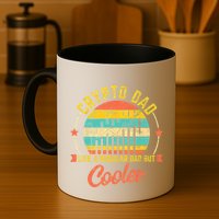 Bitcoin Crypto Dad Shirt | Like A Regular Dad Mug
