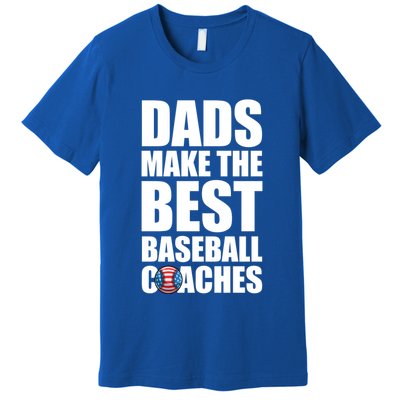 Baseball Coach Dad American Flag Baseball Practice Cool Gift Premium T-Shirt