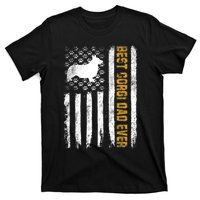 Best Corgi Dog Dad Ever American Flag Gift T-Shirt