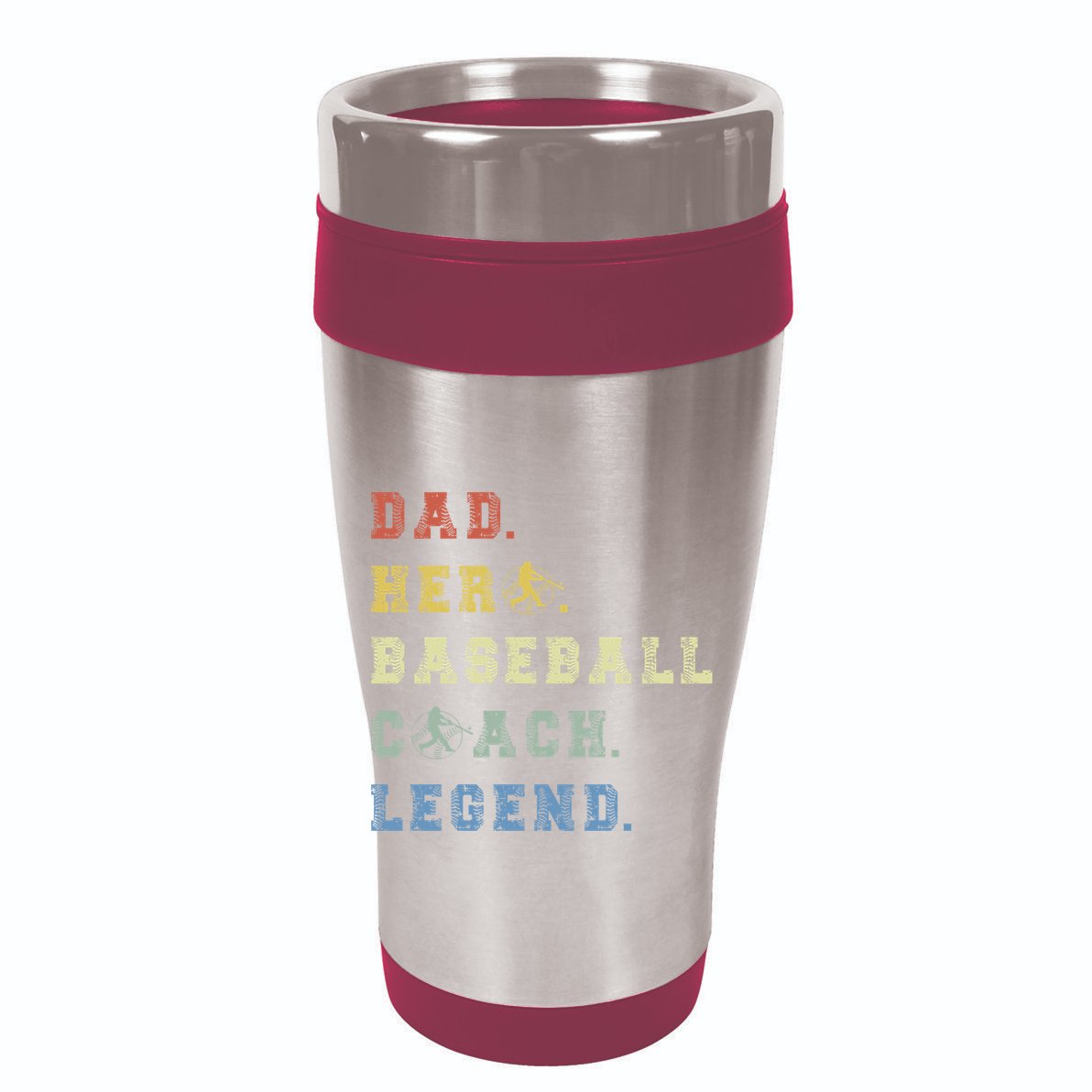 Baseball Coach Dad Gift Backpack
