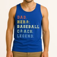 Baseball Coach Dad Gift Tank Top