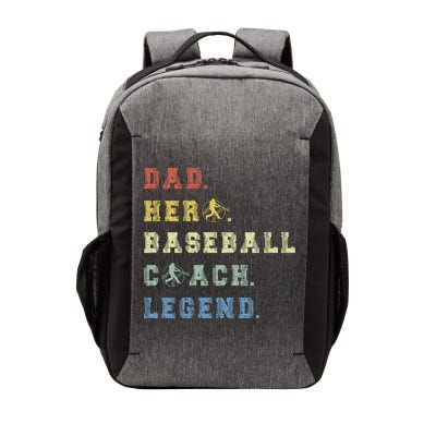 Baseball Coach Dad Gift Vector Backpack