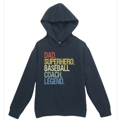 Baseball Coach Dad Cute Gift Urban Pullover Hoodie