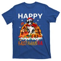 Border Collie Dog Halloween Thanksgiving Xmas Hallothanksmas Gift T-Shirt