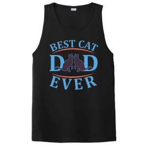 Best Cat Dad Ever PosiCharge Competitor Tank