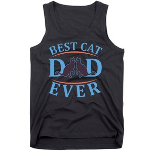 Best Cat Dad Ever Tank Top