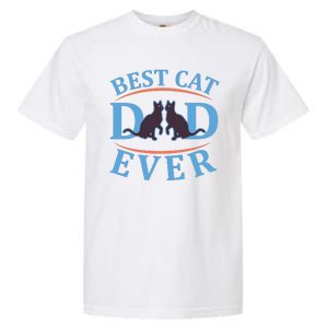 Best Cat Dad Ever Garment-Dyed Heavyweight T-Shirt