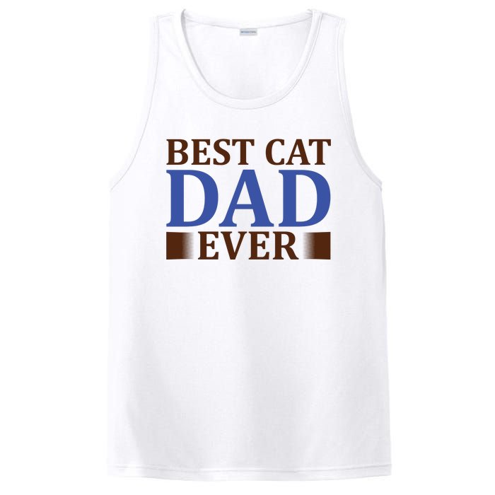 Best Cat Dad Ever PosiCharge Competitor Tank