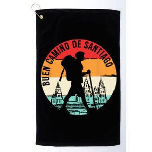 Buen Camino De Santiago De Compostela Platinum Collection Golf Towel