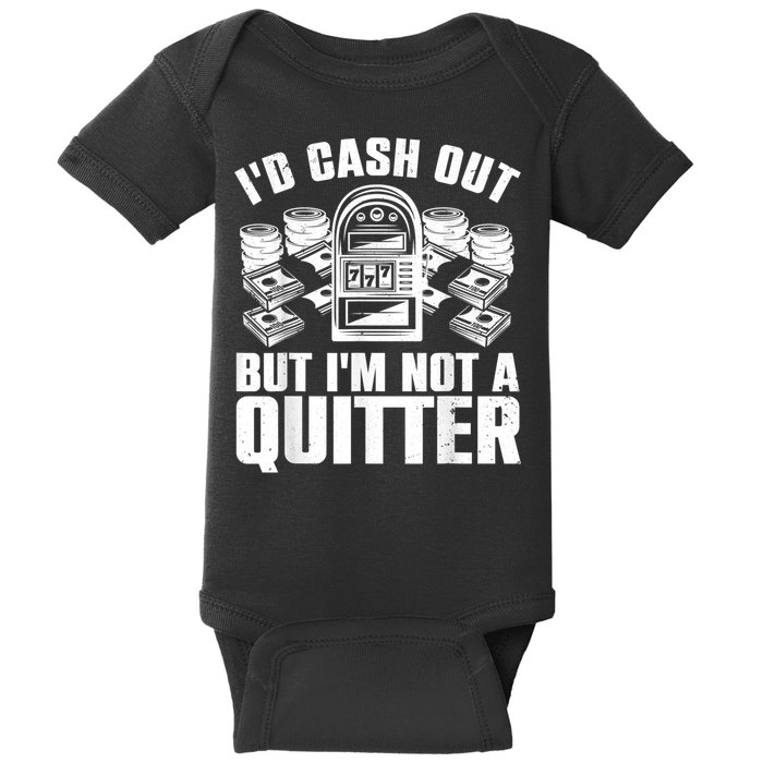Best Casino Design For Men Women Casino Gambling Gamblers Baby Bodysuit