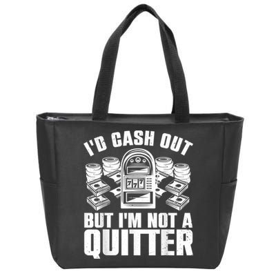 Best Casino Design For Men Women Casino Gambling Gamblers Zip Tote Bag