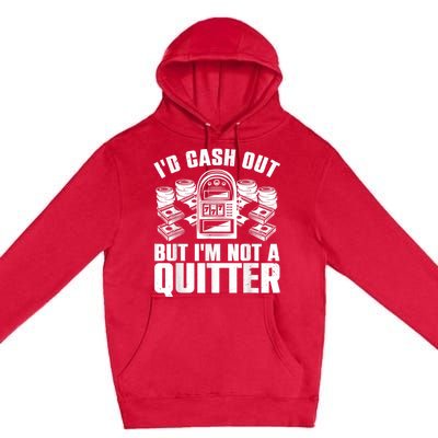 Best Casino Design For Men Women Casino Gambling Gamblers Premium Pullover Hoodie