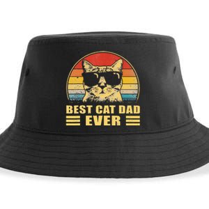 Best Cat Dad Ever Father FatherS Day Gift Cat Daddy Sustainable Bucket Hat