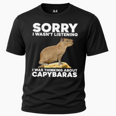 Best Capybara Design For Men Women Kids Pet Rodent Capybara Cooling Performance Crew T-Shirt