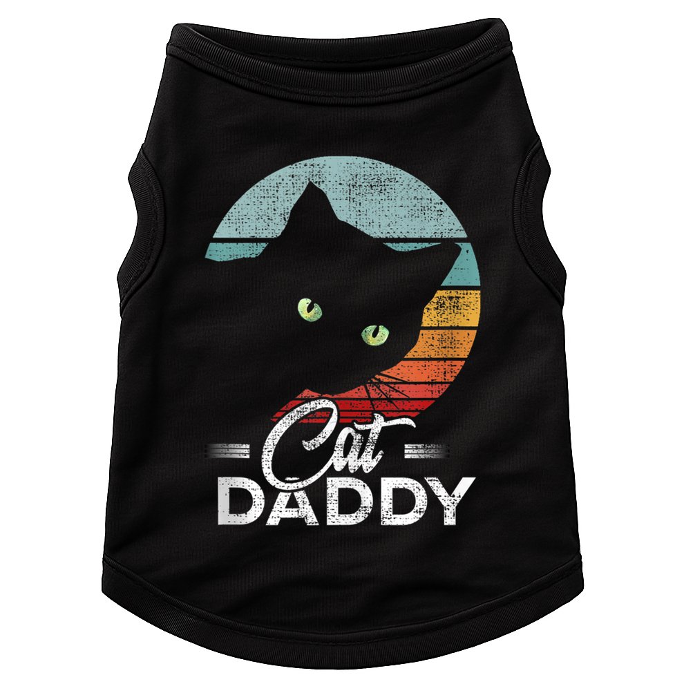 Best Cat Dad Daddy Ever Cat Lover Doggie Tank