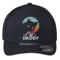 Best Cat Dad Daddy Ever Cat Lover Flexfit Unipanel Trucker Cap