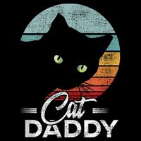 Best Cat Dad Daddy Ever Cat Lover Flexfit Unipanel Trucker Cap