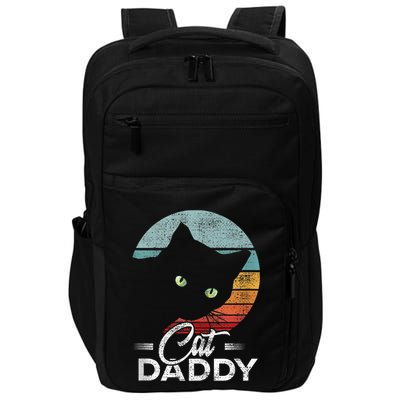 Best Cat Dad Daddy Ever Cat Lover Impact Tech Backpack