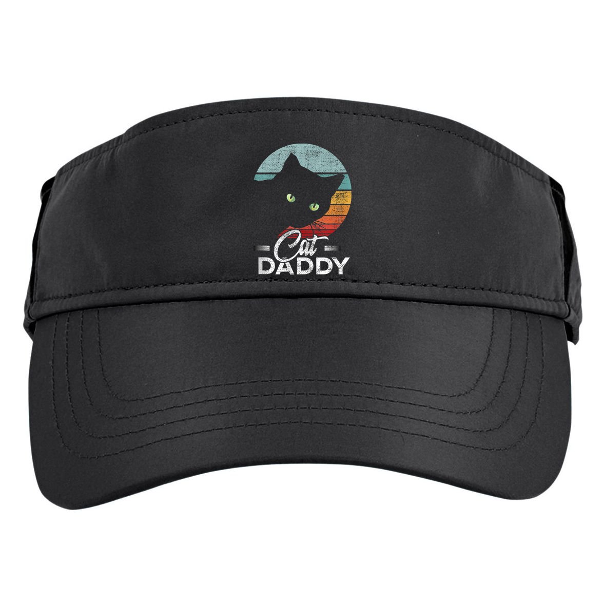 Best Cat Dad Daddy Ever Cat Lover Adult Drive Performance Visor