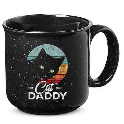 Best Cat Dad Daddy Ever Cat Lover 15oz Campfire Ceramic Mug