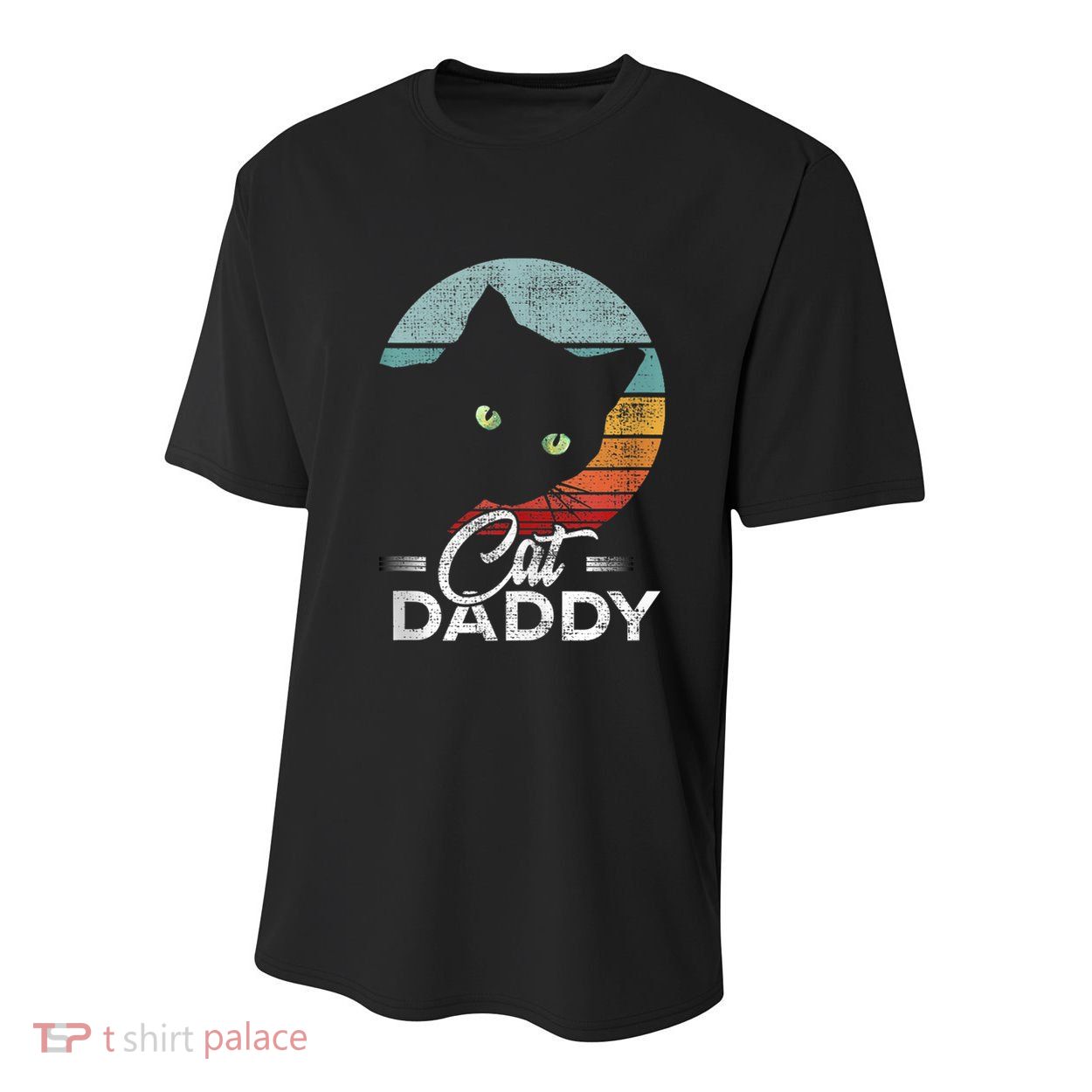 Best Cat Dad Daddy Ever Cat Lover Youth Performance Sprint T-Shirt