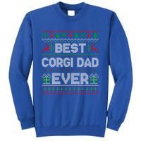 Best Corgi Dad Ever Christmas Pajamas Matching Ugly Xmas Gift Sweatshirt