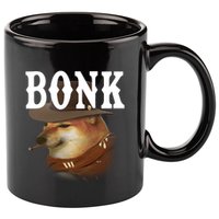 Bonk Cowboy Dog 11oz C Handle Ceramic Mug