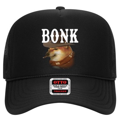 Bonk Cowboy Dog Trucker Hat